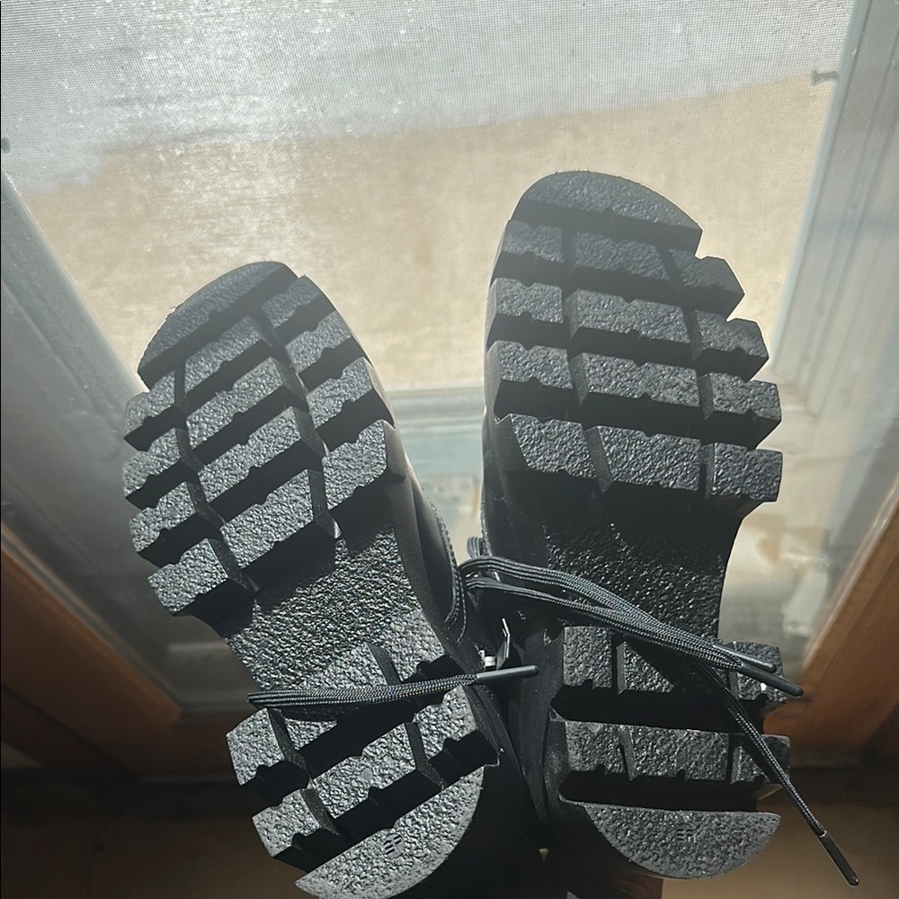 Thursday Dynasty Black Combat Boot - Picture 2 of 4